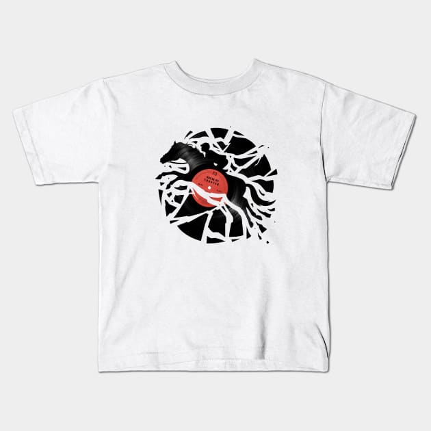 Disc Jockey Kids T-Shirt by enkeldika2